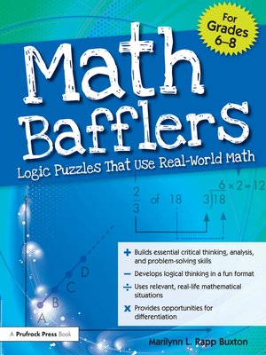 cover image of Math Bafflers